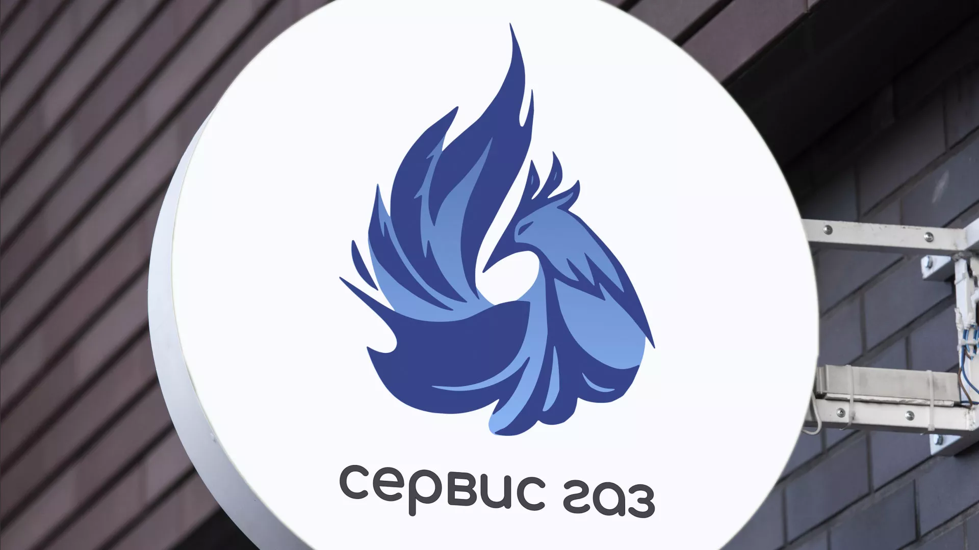 Создание логотипа «Сервис газ» в Нижнекамске