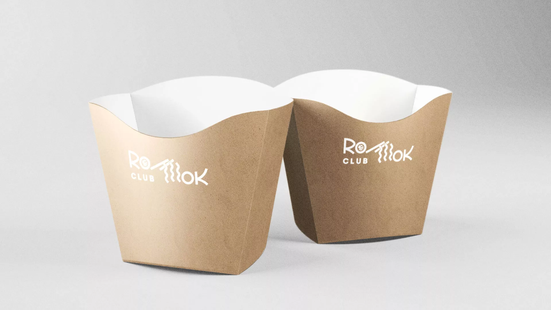 Создание логотипа суши-бара «Roll Wok Club» в Нижнекамске